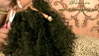 How To Remove The Frizz From Your Curly Wigs GREAT For COSPLAY & MANGA Wigs Too