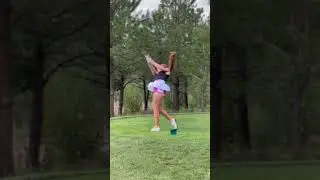 Golf shot!!! #golfswing #golf #caddieissues