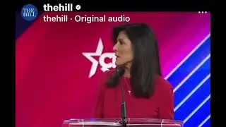 Nikki Haley Being a Woman