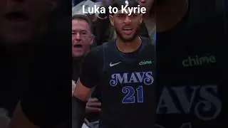 Luka to Kyrie, Alley hoop Dunk #basketball