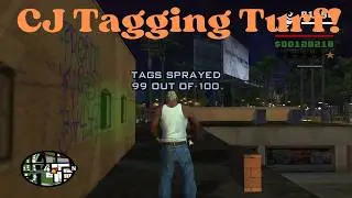GTA  San Andreas:  Tagging up The Turf!
