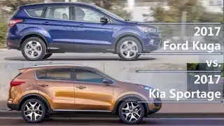 2017 Ford Kuga vs 2017 Kia Sportage (technical comparison)
