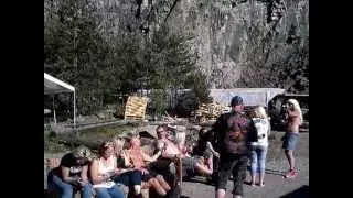 Pigrally 2013 Nesodden Norway, Bikerparty in the  quarry