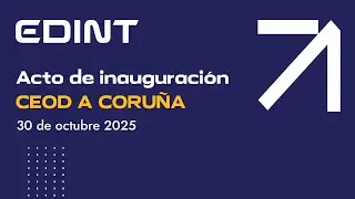 ↗️ EDINT: Así se inauguró el CEOD de A CORUÑA