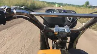 Ездил в лес на Восходе 3м 01| Железный Мостадонт попался на встречу!