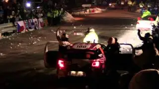 Rally Montecarlo 2011 Daniel Elena stir up the spectator on Col de Turinì [Full HD]  By rik87rik