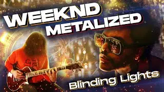 The Weeknd - Blinding Lights (METAL COVER) | POP GOES METAL