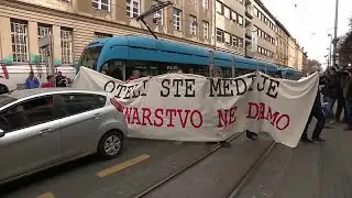 Croazia: giornalisti in piazza per difendere la libertà di stampa