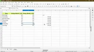 Using the Not Equal Operator in LibreOffice Calc