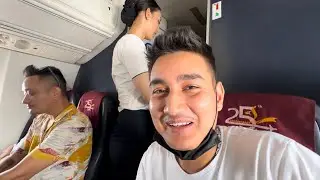 We made Airhostess laugh 🤣 ||Coolboyyy||