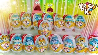 KRISPIKI MiX! Мои любимые сюрпризы разочаровали! Откроем целый блок из 16 сюрпризов. Обзор