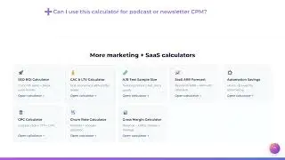 CPM calculator — how to calculate CPM cost per mille with three modes | FREE