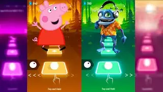 Peppa Pig vs Crazy Frog vs Sonic vs Gummy Bear | Tiles Hop EDM Rush Mix