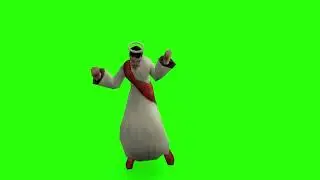 Jesus Fortnite dance greenscreen