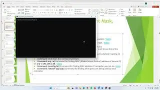 Command Prompt: ipconfig/all