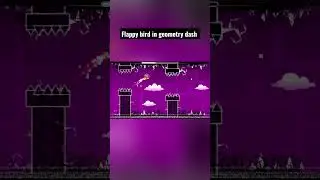 flappy bird in geometry dash #geometrydash #gd #flappybird