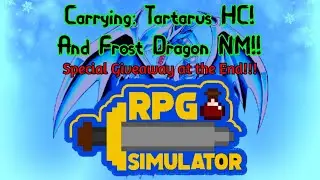 Roblox: RPG Simulator! Carrying Tartarus / Frost Dragon! Giveaways!!