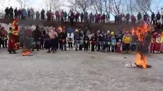 Russian fire show for kids