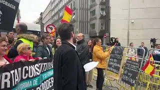 MANIFESTACIÓN ANTE EL CONGRESO POR LA DEMOCRACIA