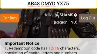 Free Fire Bunny Mp40 Redeem Code Giveaway!