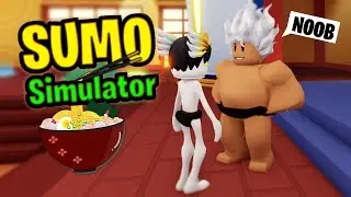 Becoming a SUMO Wrestler in Roblox! Eat Big to Get Big 😁