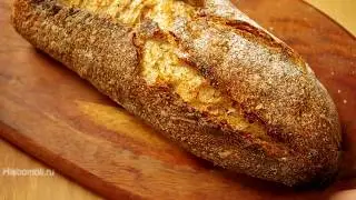 Салат с сухарями и домашним соусом