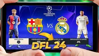 😲 MELHOR JOGO DE FUTEBOL PARA CELULAR ANDROID | DFL 24 DOWNLOAD MEDIAFIRE ⚽🔥