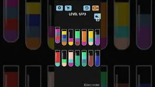 solve and solution water color sort game level 1273