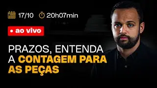 #LIVE 183 - PRAZOS, ENTENDA A CONTAGEM PARA AS PEÇAS
