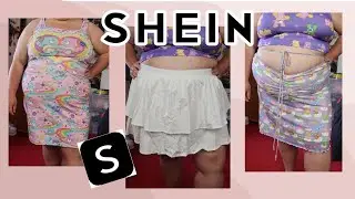 PLUS SIZE Kawaii Fashion Try-on Haul | SHEIN Care Bears Collection + More!