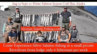 Cold bay Cast n Blast salmon fishing brant hunting