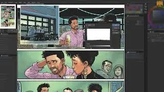 Lesson 6/32 Hue Saturation Value + Levels adjustments in Clip Studio Paint CSP0106