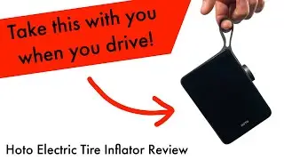 Hoto Portable Electric Tire Inflator Unboxing and Review