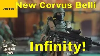 JoyToy Corvus Belli Infinity Ariadna Tank Hunters  Frontiviks, Separate assault Batallion, + Veteran