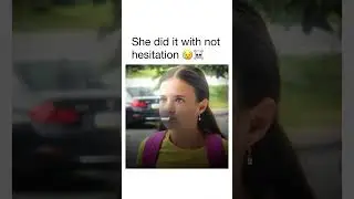 This is an evil girl😭