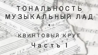 Урок 10. Часть 1: Тональность, музыкальный лад, квинтовый круг
