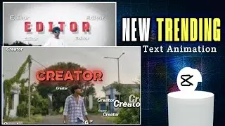 New Trending Text Animation Edit | CapCut Tutorial 2026 | 
