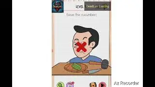 Brain Test All Star IQ Boost Level 77 Save the Cucumber. Walkthrough