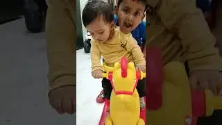 #shorts#youtubeshorts #lakri ki kathi khathi pe ghoda#ishaan's new ride#ishaan