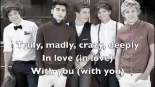 One Direction - Truly, Madly, Deeply (Lyrics)