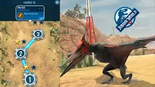NEW CAMPAIGN COURSES - COURSE 10 BATTLES - JURASSIC WORLD ALIVE TRAINING