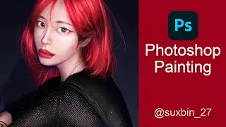 [Photoshop Painting] 포토샵페인팅 모델 수빈님 