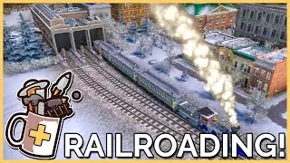 Always a Good Day when Laying Track and Routing Trains! | Railroad Corporation 2
