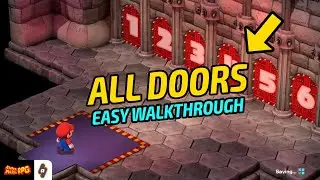 EASY GUIDE: ALL Door Courses in Bowser's Castle in Super Mario RPG