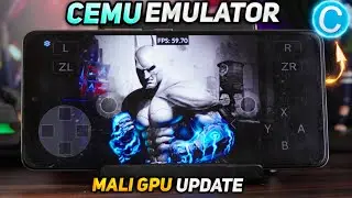 NEW Cemu Emulator For Android - Mali GPU UPDATE | Full Setup For Mediatek and exynos Device