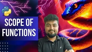 #35 Python Tutorial for Beginners | Scope and lifetime of functions -1 | Hindi