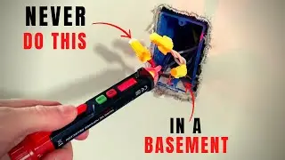 Tips for Adding Electricity to a basement (How to Finish a Basment Ep. 3)