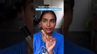 BEST CONCEALER FOR BROWN SKIN? ✨ #makeup #makeupshorts #shorts #short #browngirl #tamil
