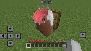 HOW TO MAKE A SECRET TRAPDOOR TO Modular Bosses MOD in Minecraft PE (GOING TO THE SANDWORM WORLD)