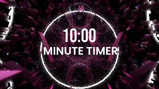 10 Minute Countdown | Trippy Timer For 10 Min | Digital Timer Countdown #candy #timer